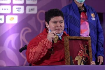 Indonesia tambah 3 medali emas di APG 2022 dari para angkat berat