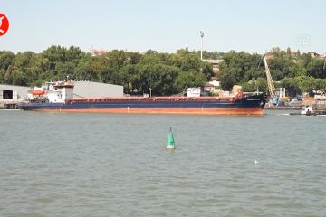 Kapal bermuatan gandum berangkat dari pelabuhan Rusia