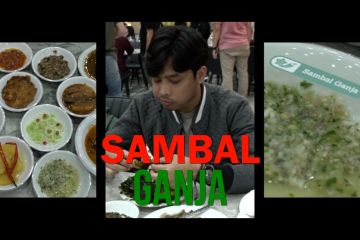 Mencicipi sambal ganja dan ayam tangkap khas Tanah Rencong