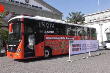 Pemkot Semarang operasikan bus listrik untuk wisata keliling kota