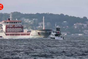 Kapal gandum dari Ukraina diperiksa sebelum berlabuh di Turki