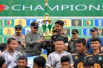 Pesantren Darussalam Banyuwangi juara Liga Santri tingkat Korem 083