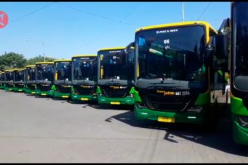 Bus TransJatim layani rute Sidoarjo-Surabaya-Gresik