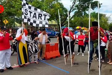 Lestarikan budaya Banjar melalui permainan tradisional