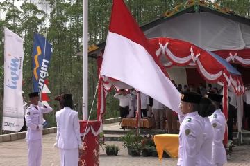 Upacara Kemerdekaan perdana di titik nol IKN Nusantara