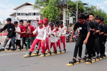 Warga Banjarmasin antusias ikuti pertandingan olahraga tradisional