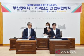 Binance teken MoU dengan Kota Busan dorong pengembangan blockchain