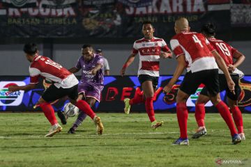 Persita telan enam kekalahan beruntun seusai takluk dari Madura United