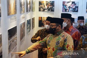 Menag kagum atas karya foto pelaksanaan ibadah haji saat pandemi