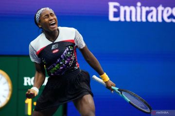 U.S. Open : Coco Gauff melaju ke perempat final setelah menang atas Shuai Zhang