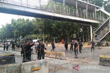 Polda Metro tutup sementara lalu lintas sekitar Monas