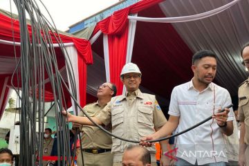 Anies: SJUT solusi atasi kabel udara yang semrawut di Ibu Kota