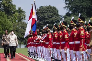 Presiden Jokowi sambut kedatangan Presiden Filipina di Istana Bogor