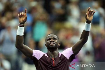 Tiafoe kalahkan Rublev untuk amankan tempat di semifinal US Open