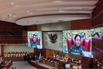 Puan pimpin rapat HUT Ke-77 DPR bertema DPR Kuat Rakyat Sejahtera