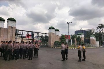 3.000 personel polisi jaga demo depan gedung DPR