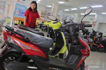 Penjualan motor listrik meningkat