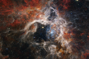 Wujud galaksi Nebula Tarantula yang berhasil ditangkap teleskop NASA