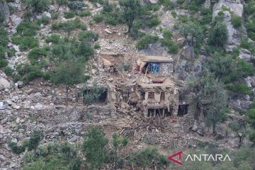 Dampak gempa di Provinsi Kunar Afghanistan