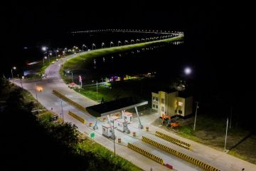 Jembatan yang dibangun China dibuka untuk lalu lintas di Bangladesh
