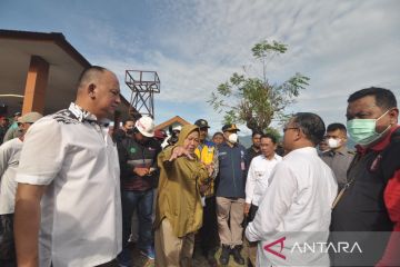 Mensos Risma kunjungi korban terdampak banjir di Sigi