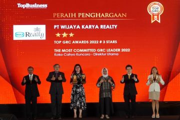 WIKA Realty Raih Dua Penghargaan TOP GRC Awards 2022