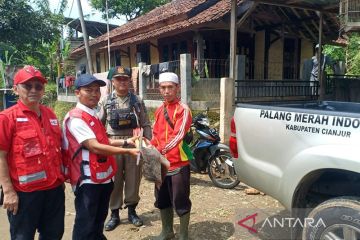 Kirim relawan, bantuan disalurkan PMI ke lokasi bencana alam Cianjur