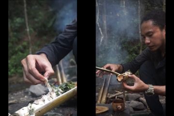 Tiga "chef" MCI bagikan pengalaman masak kuliner masyarakat adat