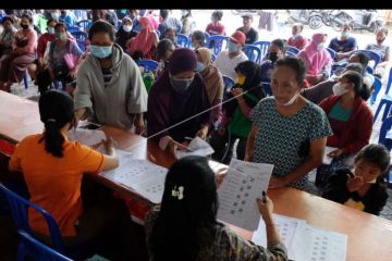 Pencairan BLT BBM di Denpasar