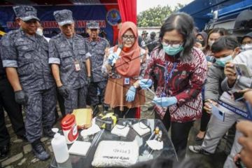 Pemusnahan Barang Bukti Narkotika BNN