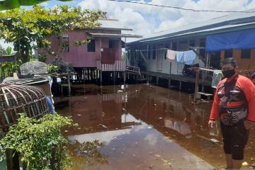 BPBD Palangka Raya minta warga bantaran sungai waspadai banjir kiriman