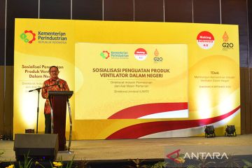 Kemenperin: Ventilator buatan RI dukung subtitusi impor alat kesehatan