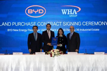 BYD China akan bangun pabrik mobil listrik di Thailand