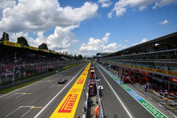 Starting grid Grand Prix Italia di Monza