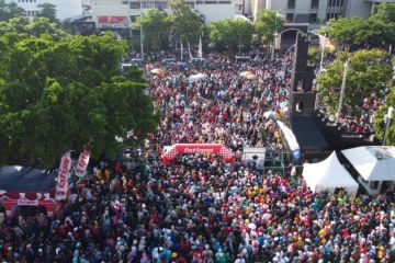 Dengan jalan sehat, Jateng sambut Muktamar Muhammadiyah-'Aisyiyah