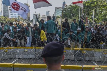 Unjuk rasa menolak kenaikan harga BBM di Jakarta