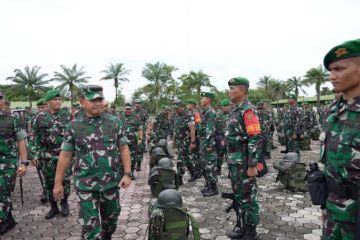 450 personel ditugaskan amankan perbatasan RI-PNG