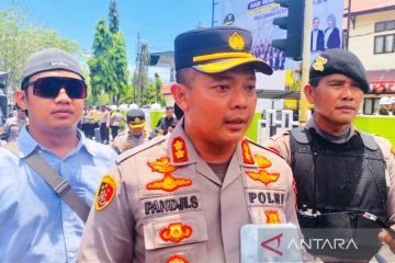 Polres Aceh Barat pulangkan 13 mahasiswa pengunjuk rasa yang diamankan