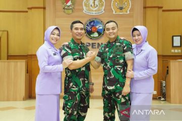 Panglima TNI lantik Laksma Kisdiyanto sebagai Kapuspen TNI