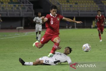 Tiga gol Hokky Caraka antarkan Indonesia taklukkan Timor Leste 4-0