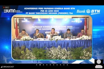 Bank BTN cetak laba Rp1,47 triliun pada semester I 2022