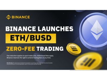 Platform kripto Binance hadirkan perdagangan ETH tanpa biaya