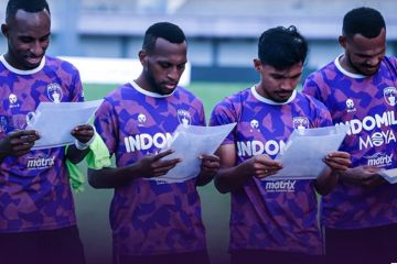 Skuad Persita tetap jalani latihan rutin