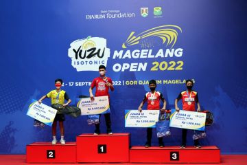 Atlet muda PB Djarum dominasi podium Magelang Open 2022
