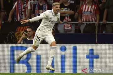 Real Madrid menang tipis 2-1 lawan rival sekota Atletico Madrid