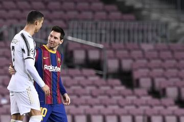 Lionel Messi lewati rekor gol non penalti Cristiano Ronaldo