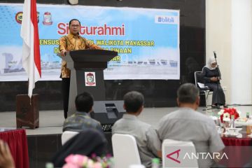 Wali Kota Makassar paparkan mitigasi sosial saat silaturahmi Densus 88