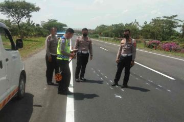 Kecelakaan minibus di Tol CIpali KM 136 diduga akibat sopir mengantuk