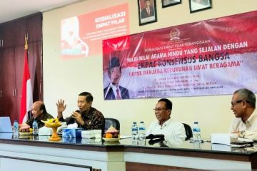 MPR ajak pemuda Bali berani suarakan nilai Pancasila dengan damai