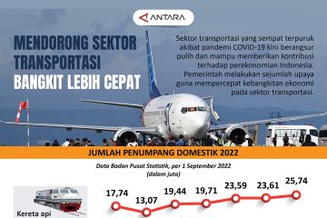 Mendorong sektor transportasi bangkit lebih cepat